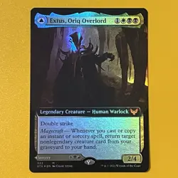 Extus, Oriq Overlord | Extended Art Foil | M | 323 | Strixhaven: School Of Mages - Image 1