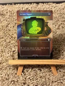 Arcane Signet (Borderless) Universes Beyond: Fallout Foil - Image 2