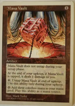 Magic The Gathering - 5th Edition *Mana Vault* #388 NM Condition - Image 1