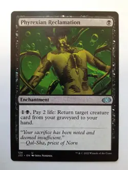 Phyrexian Reclamation 124 Jumpstart 2022 MTG - Image 1