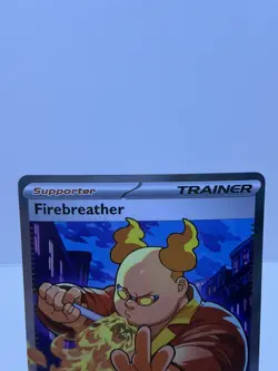 Fire Breather 119/94 Full Art Trainer Holo Me02: Phantasmal Flames Pokemon TCG - Image 2