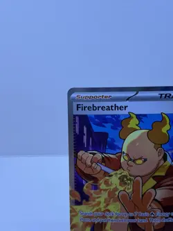 Fire Breather 119/94 Full Art Trainer Holo Me02: Phantasmal Flames Pokemon TCG - Image 5