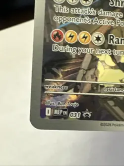 N's Zekrom - 031 (Pokemon Center Exclusive) 031 Me: Mega Evolution Promo Holo - Image 3