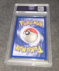 1999 POKEMON JUNGLE #3 FLAREON-HOLO PSA 7 - Image 2