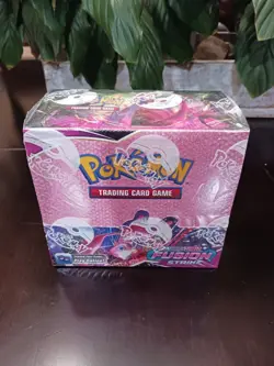 Pokemon TCG Sword Shield Fusion Strike Booster Box 36 Packs, New Sealed - Image 1