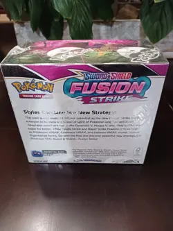 Pokemon TCG Sword Shield Fusion Strike Booster Box 36 Packs, New Sealed - Image 3
