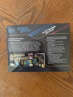 Nintendo Pokemon TCG Crown Zenith Elite Trainer Box Plus - 12 Packs 820650851872 - Image 3
