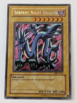 Serpent Night Dragon MRL-E130 Yugioh Card - Image 1