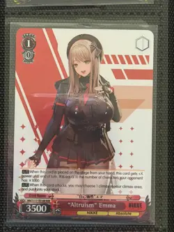 "Altruism" Emma NIK/S117-TE16R RRR Nikke Weiss Schwarz - Image 1