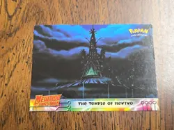 Pokemon Card - The Temple of Mewtwo #18 - Topps - Mewtwo Strikes Back - Image 1