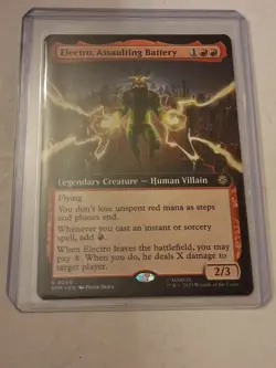 Electro, Assaulting Battery (Extended Art) Marvel's Spider-Man Regular - Image 1