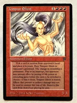 Tempest Efreet - Magic the Gathering MTG Legends - Near Mint - Free Shipping! - Image 1