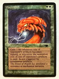Powerleech - Magic the Gathering MTG Antiquities - Near Mint - Free Shipping! - Image 1