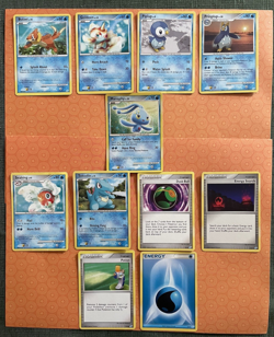 2007 Lucario#3/11, Manaphy#4/12 HOLO-Pokemon DP Trainer Kit: Card Lot of 20-LP - Image 4