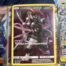Pokemon Armored Mewtwo SM228 Basic Card 2019 English Nintendo TCG Psychic - Image 1