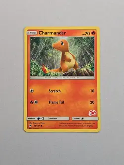 Charmander 18/147 Burning Shadows Charizard Stamped Pokemon Trading CG 2017 NM - Image 1