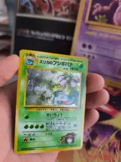 Pokemon Karte Card Erika's Venusaur Bisaflor Gym Heroes Holo Wotc japanese Good- - Image 4