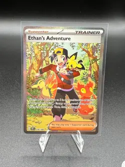 Ethan's Adventure 236/182 Sv10: Destined Rivals Holo Pokemon TCG NM/Mint - Image 1