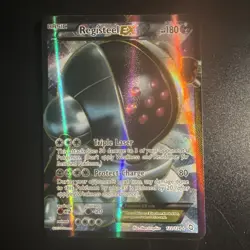 Registeel EX 122/124 NM Pokemon Dragons Exalted - Image 2