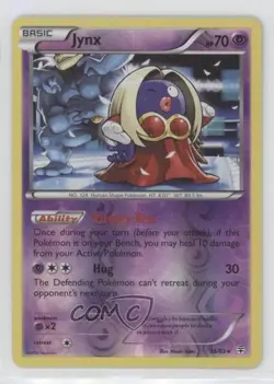 Jynx Reverse Foil Pokemon XY Generations #36 - Image 1