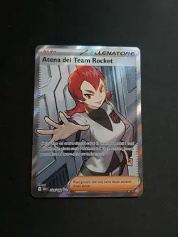 Atena del Team Rocket 224/182 DRI Full Art Pokemon ITA Rivali Predestinati - Image 1