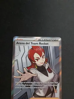 Atena del Team Rocket 224/182 DRI Full Art Pokemon ITA Rivali Predestinati - Image 3
