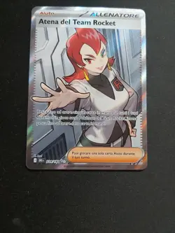 Atena del Team Rocket 224/182 DRI Full Art Pokemon ITA Rivali Predestinati - Image 4