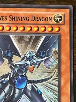 Yugioh Blue-Eyes Shining Dragon Limited Edition Super Rare MOV-EN001 - Image 3