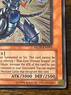 Yugioh Blue-Eyes Shining Dragon Limited Edition Super Rare MOV-EN001 - Image 5