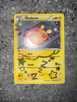 Pokemon TCG Cards Dedenne RC10/RC32 Generations Radiant Collection Holo - Image 3