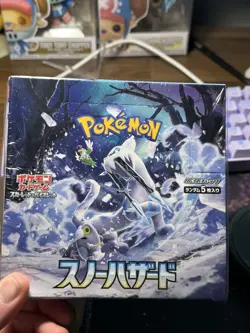 Pokemon Card Scarlet & Violet Booster Box Snow Hazard SEALED Japanese - Image 1
