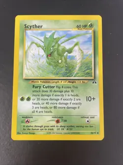 Scyther 46/75 Pokemon Card Neo Discovery - Image 1