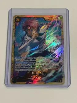ONE PIECE Card TCG Koby OP11-119 SEC Fist of Divine Speed - English - Image 1