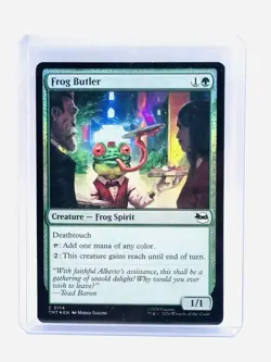 NM Foil Frog Butler, MTG, TMNT, Magic the Gathering, 114 - Image 1