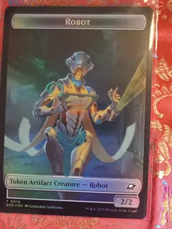 FOIL Double Token Drone Robot Edge of Eternities MAgic The Gathering MTG CCG - Image 2