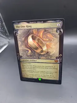 MTG Foil Showcase Scrolls The One Ring NM- #0697: LotR - Image 3