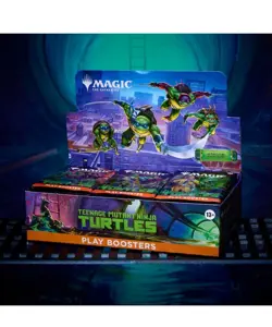 MTG TMNT Play Booster Case (6 Boxes) Sealed Universes Beyond Ninja Turtles - Image 2