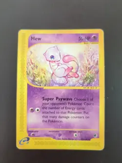 Mew 55/165 No Holo EXC Expedition Set Base Pokemon Card ENG - Image 1