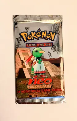 Pokemon Xatu Neo Discovery Booster Pack WOTC (Unweighed) Read desc - Image 1
