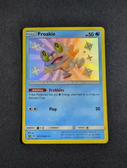 Pokemon Froakie SV11/SV94 Shiny Holo Rare Hidden Fates: Shiny Vault NM - B - Image 1
