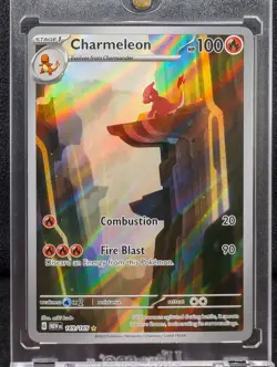 Charmeleon 169/165 - Scarlet Violet 151 Illustration Rare English Pokemon NM - Image 1