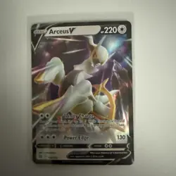 Pokemon TCG Arceus v 122/172 SWSH Brilliant Stars Ultra Rare - Image 1
