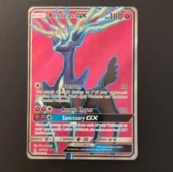 Pokemon Xerneas GX Full Art Ultra Rare Holo SM-Forbidden Light 126/131 180 HP - Image 1