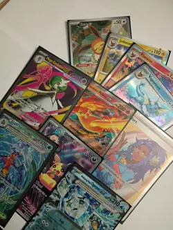 Pokemon 10 Pokemon TCG EX, FULL ART, AND SILVERS - Image 4