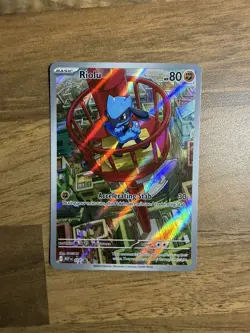 Pokemon TCG - Promo Riolu - MEP 10 - Mega Evolutions Near Mint Black Star Promo - Image 1