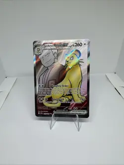 Pokemon TCG Team Rockets Persian EX Full Art 219/182 Destined Rivals NM/M - Image 1