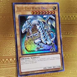Blue-Eyes White Dragon LCKC-EN001 Legendary Collection Kaiba 1st Ed NM Yu-Gi-Oh - Image 1