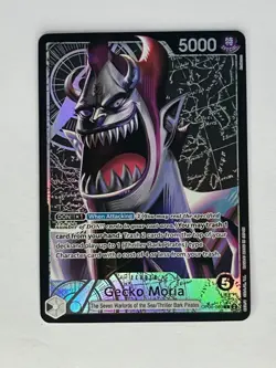 One Piece Card Game Gecko Moria Alternate Art OP06-080 Leader Rare NM English - Image 1