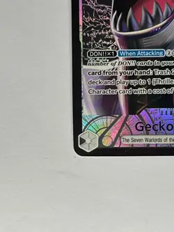 One Piece Card Game Gecko Moria Alternate Art OP06-080 Leader Rare NM English - Image 3