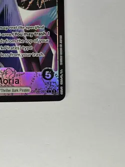 One Piece Card Game Gecko Moria Alternate Art OP06-080 Leader Rare NM English - Image 4